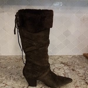 Yellow Box lace up boots